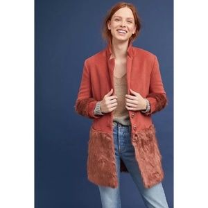 Keepsake The Label Shallows Faux Fur Coat from Anthropologie